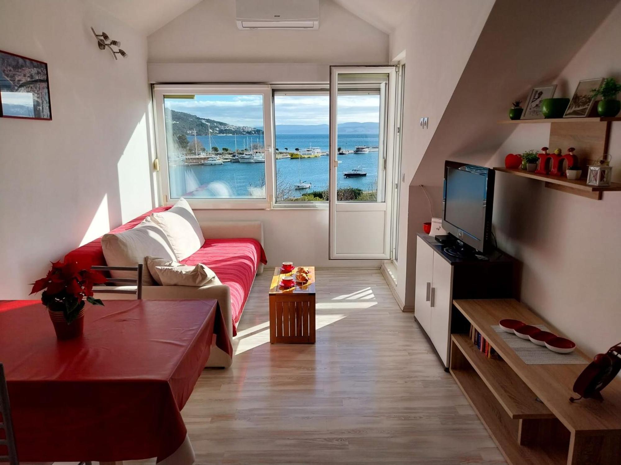 Seaview Apartment Omiš Exteriér fotografie